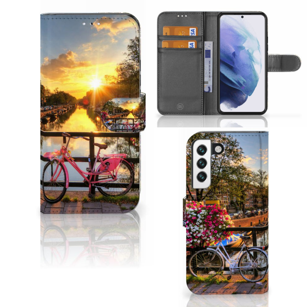 Samsung Galaxy S22 Flip Cover Amsterdamse Grachten