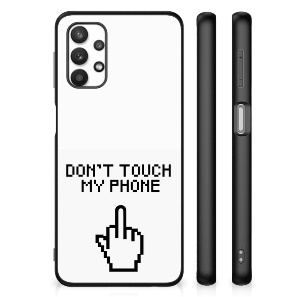 Samsung Galaxy A32 5G Telefoon Hoesje Finger Don't Touch My Phone B2C Telecom