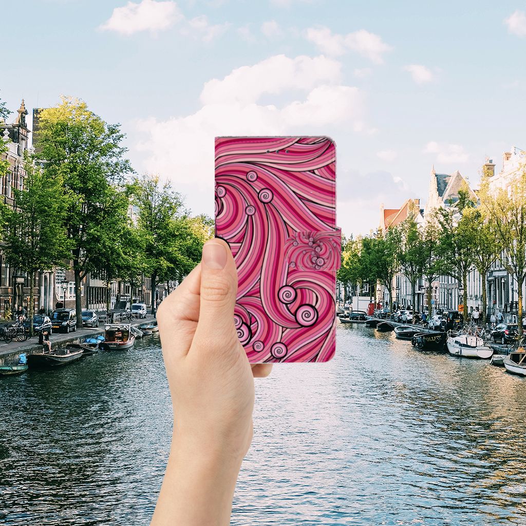 Samsung Galaxy J7 2016 Hoesje Swirl Pink