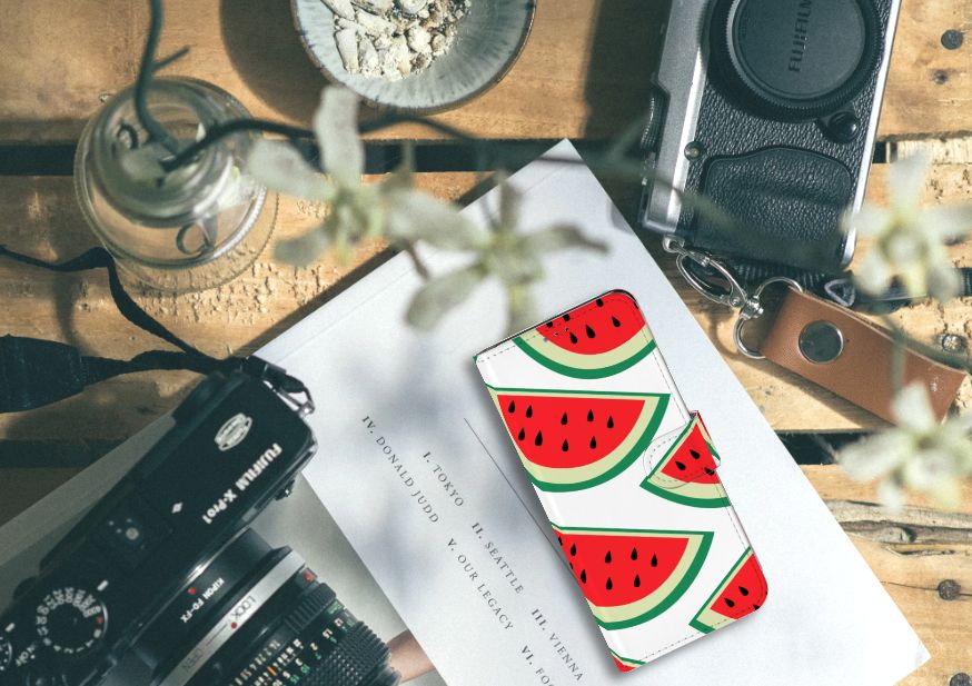 Samsung Galaxy A20s Book Cover Watermelons