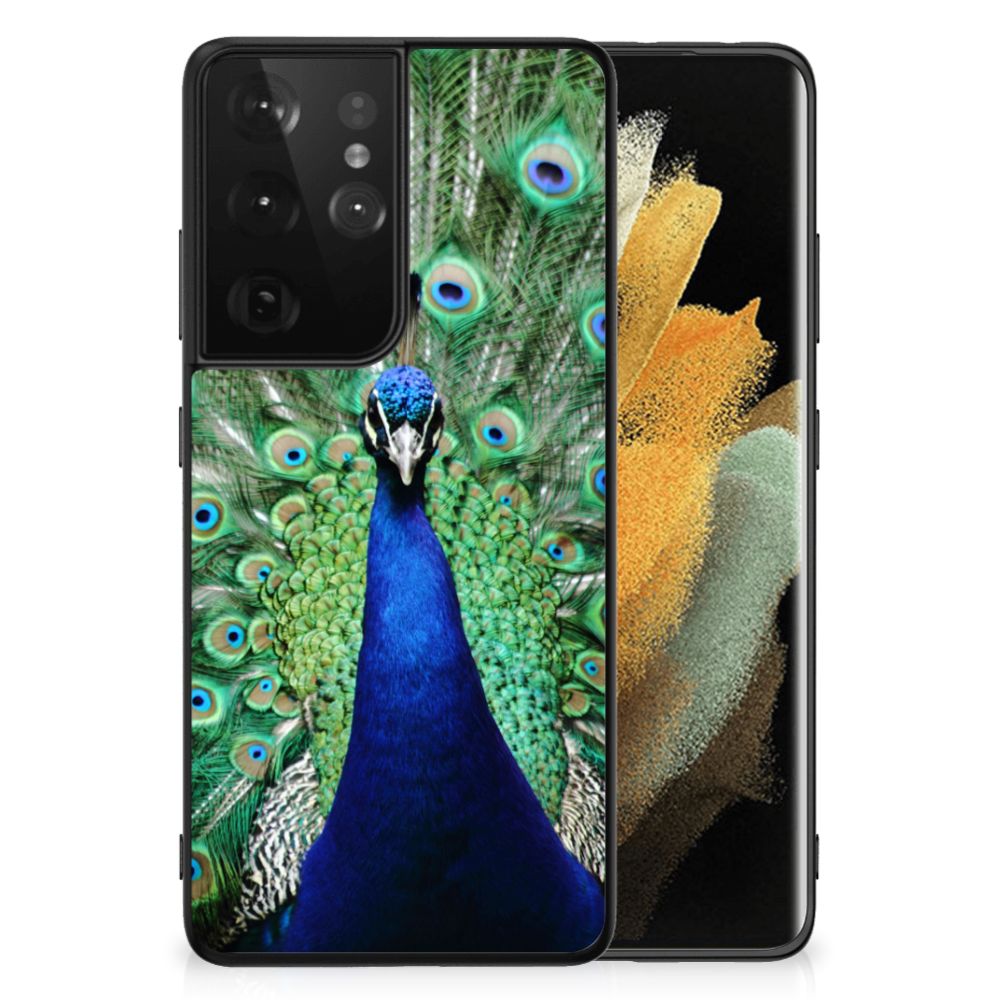 Samsung Galaxy S21 Ultra Dierenprint Telefoonhoesje Pauw B2C Telecom