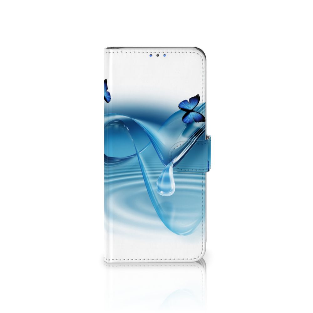 Motorola G8 Power Lite Telefoonhoesje met Pasjes Vlinders