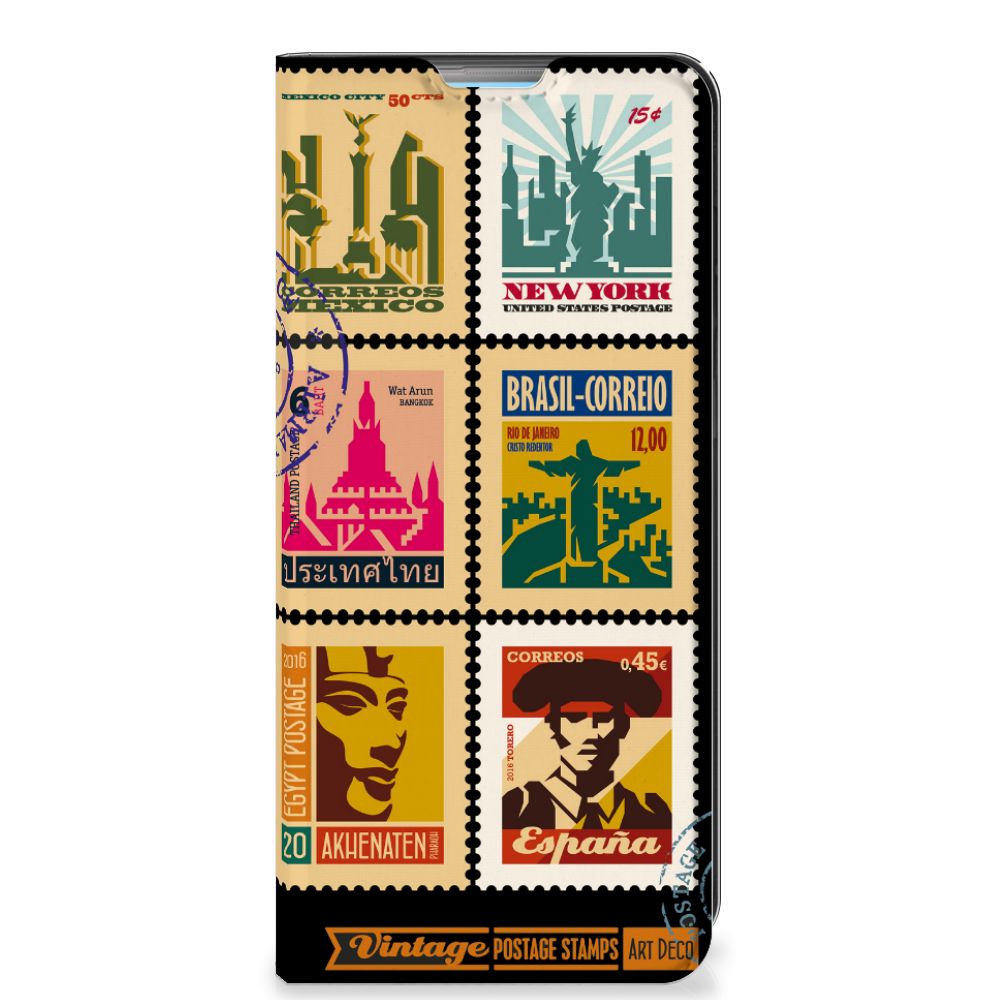 OPPO A74 4G Book Cover Postzegels - B2C Telecom