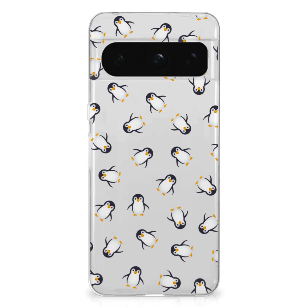 TPU bumper voor Google Pixel 8 Pro Pinguïn