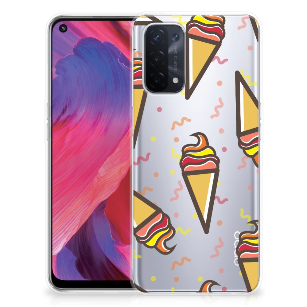 OPPO A93 5G Siliconen Case Icecream