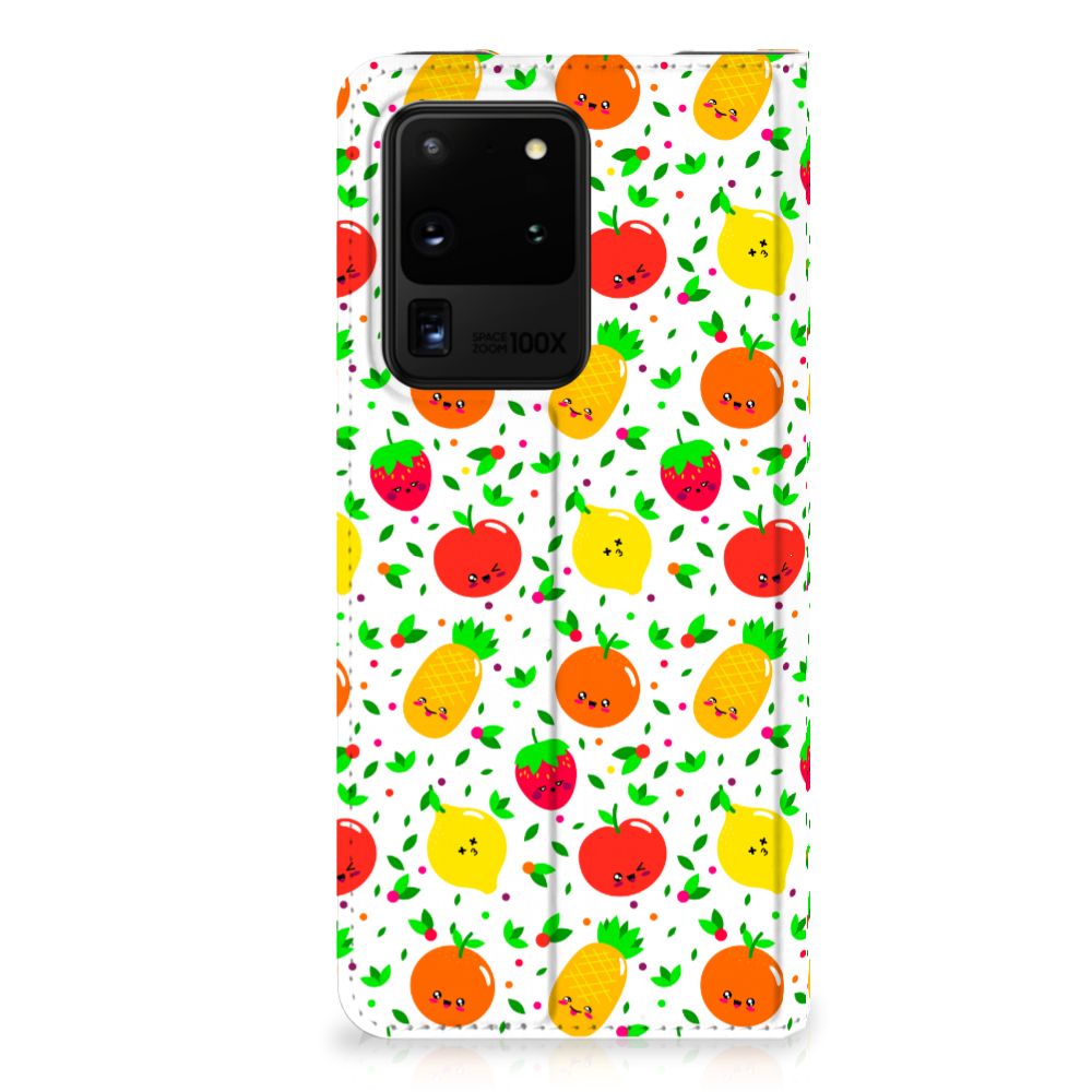 Samsung Galaxy S20 Ultra Flip Style Cover Fruits - B2C Telecom