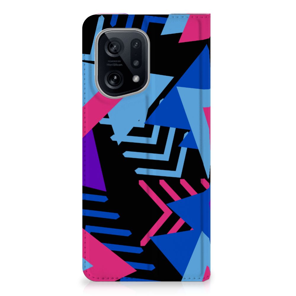 OPPO Find X5 Stand Case Funky Triangle - B2C Telecom