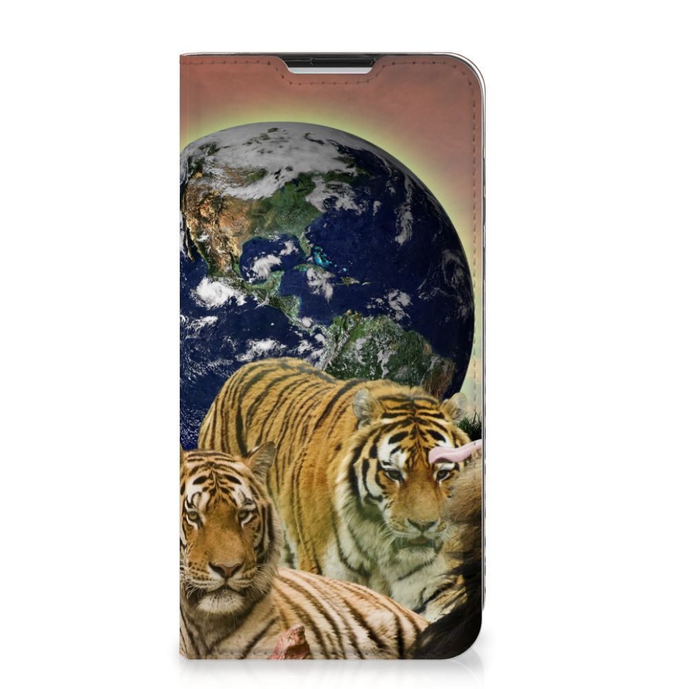 Motorola Moto G8 Power Hoesje maken Roofdieren - B2C Telecom