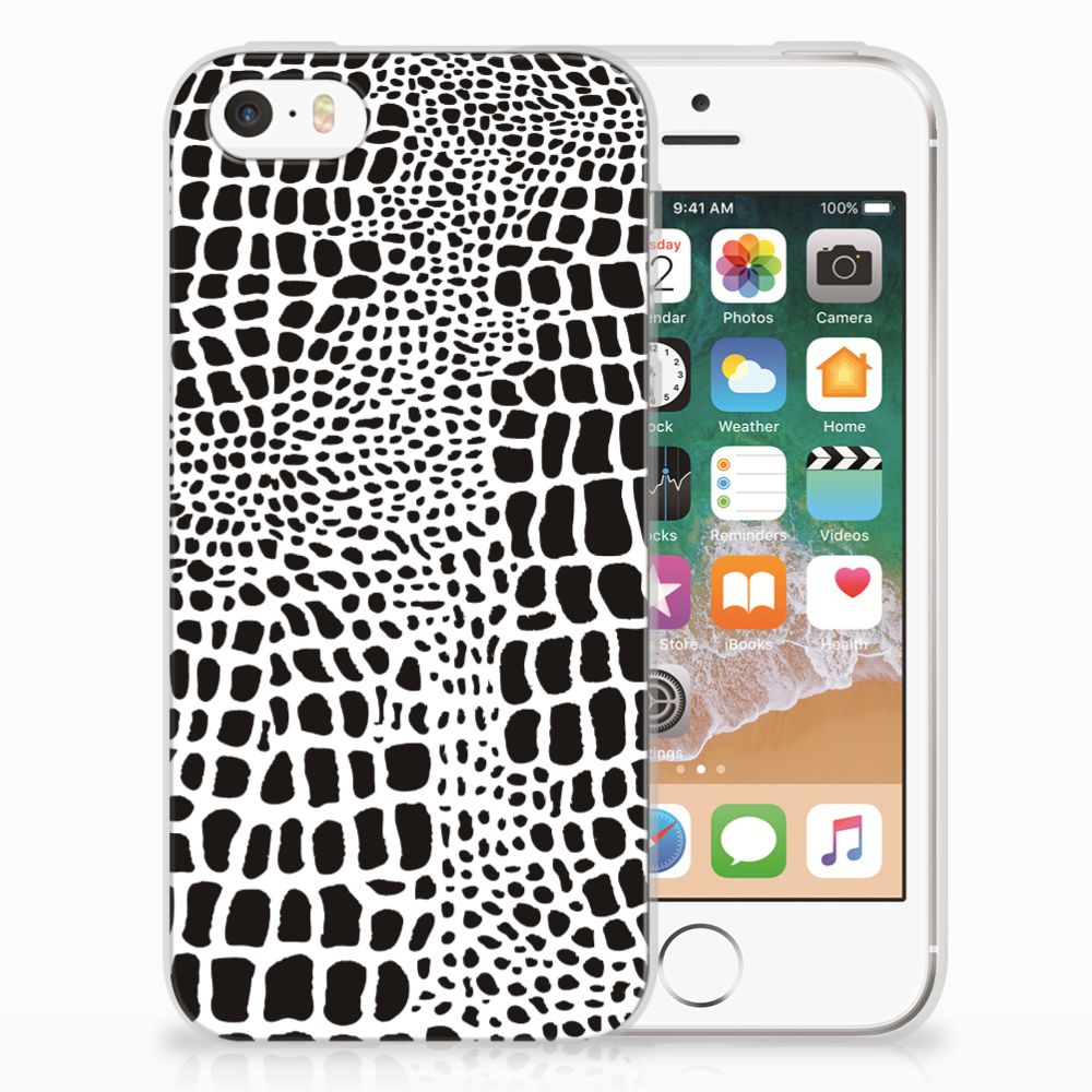 Apple iPhone SE | 5S TPU Hoesje Slangenprint