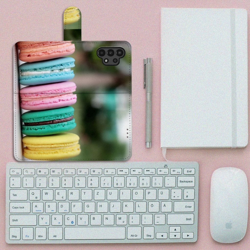 Samsung Galaxy A13 (4G) Book Cover Macarons