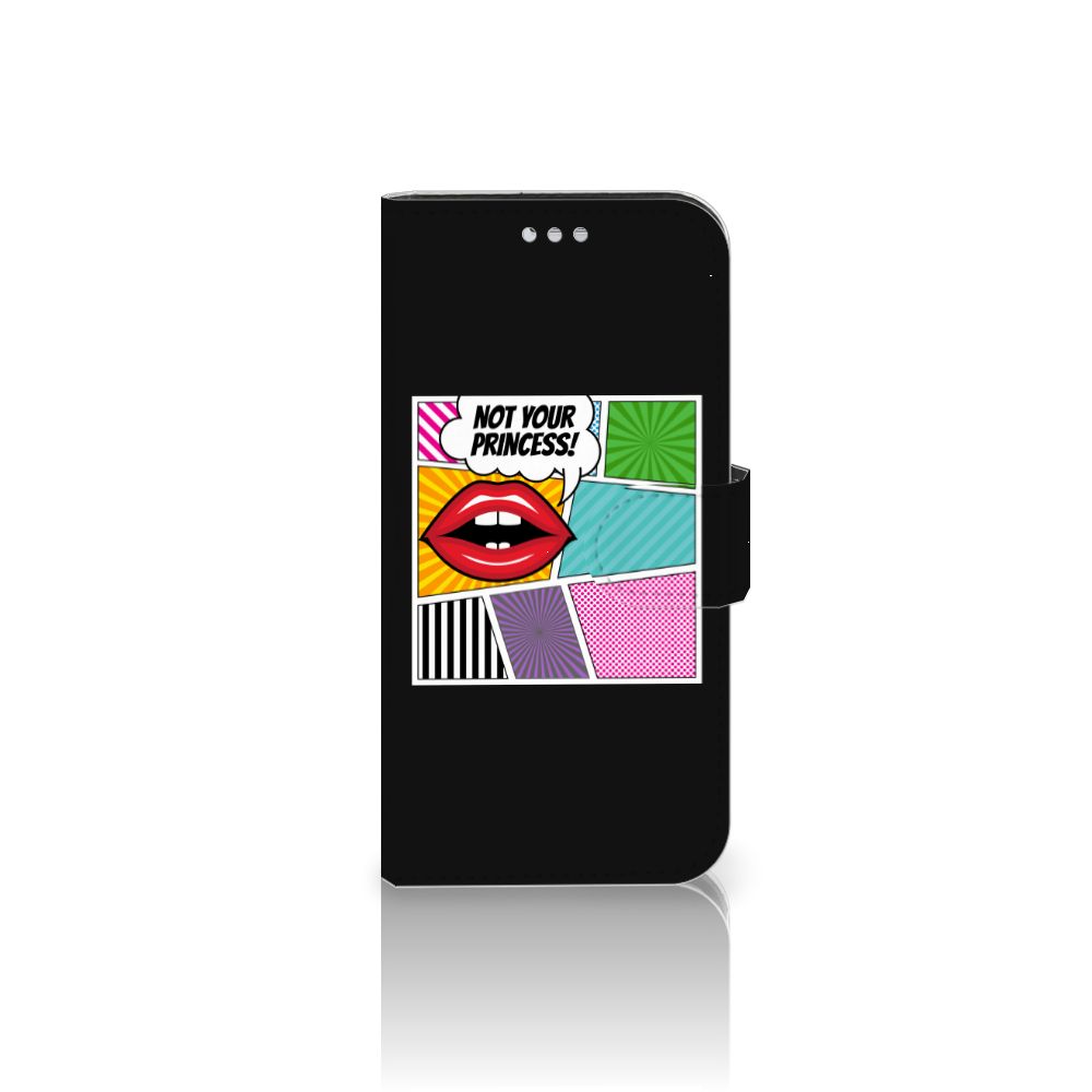 Samsung Galaxy S7 Wallet Case met Pasjes Popart Princess