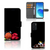 OPPO Reno6 5G Wallet Case met Pasjes Sports met sport afbeeldingen en pasjeshouders.