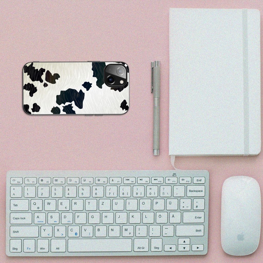 Apple iPhone 13 Dierenprint Telefoonhoesje Koeienvlekken B2C Telecom