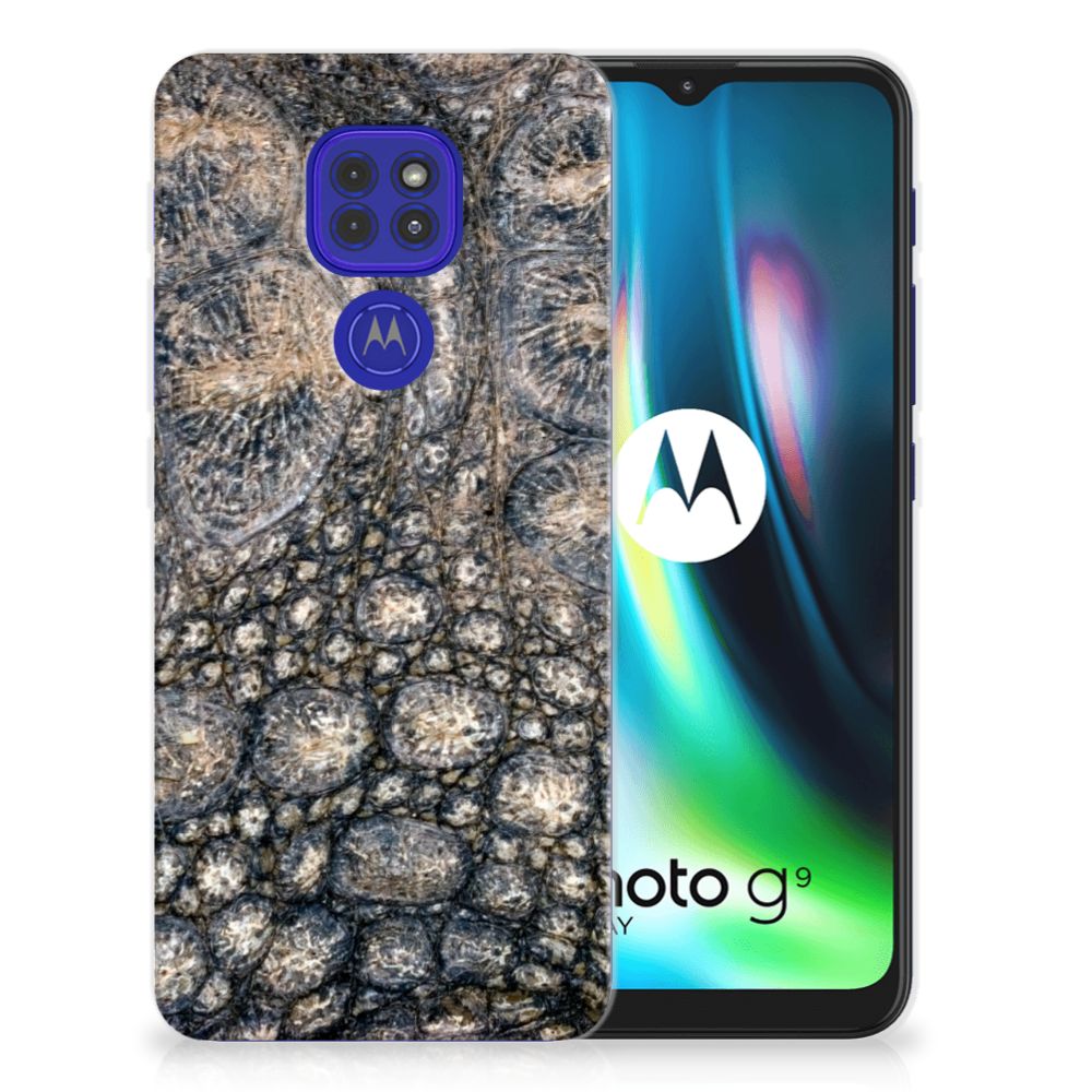 Motorola Moto G9 Play | E7 Plus TPU Hoesje Krokodillenprint B2C Telecom
