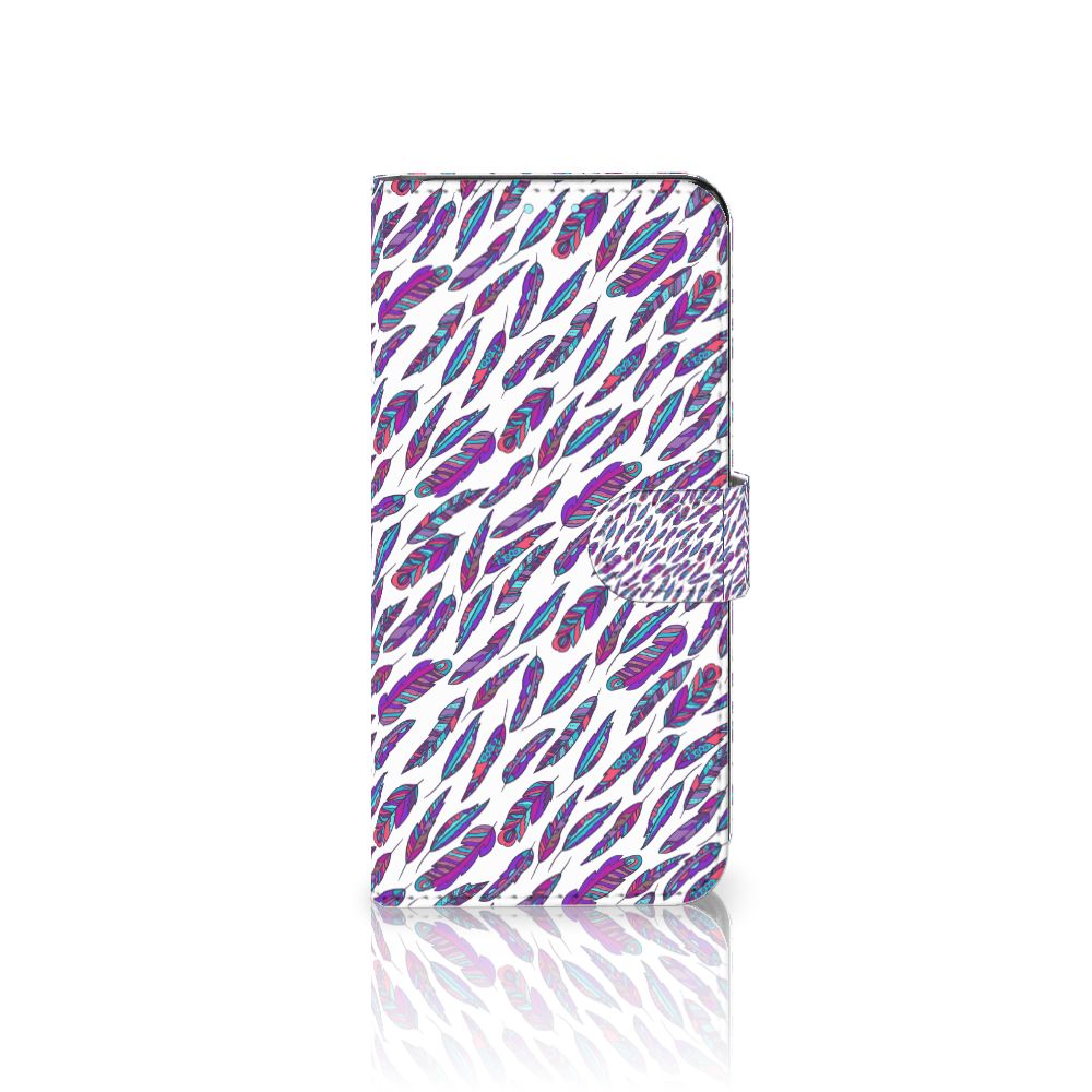 OPPO A76 | A96 Telefoon Hoesje Feathers Color