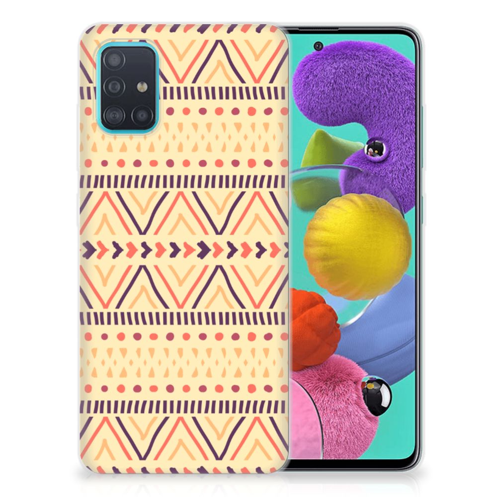 Samsung Galaxy A51 TPU bumper Aztec Yellow