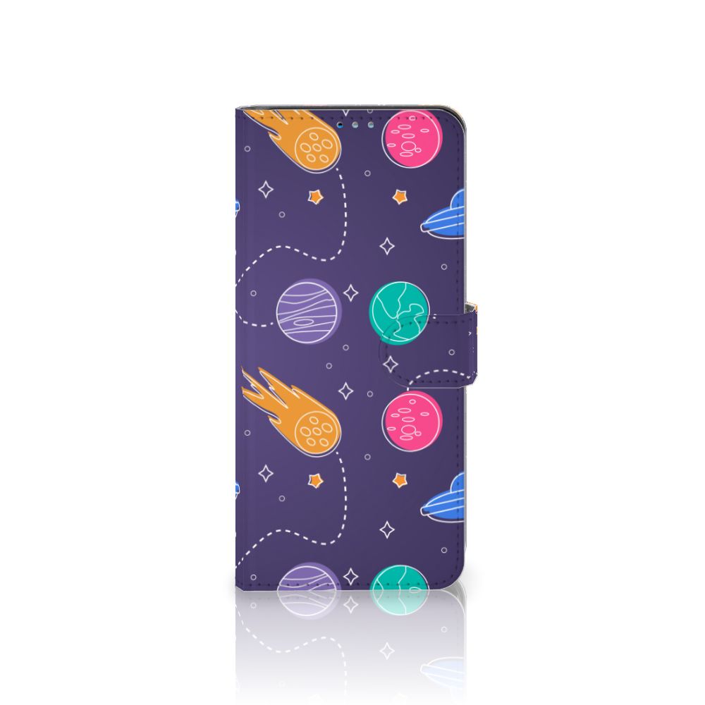 Motorola Moto G9 Plus Wallet Case met Pasjes Space