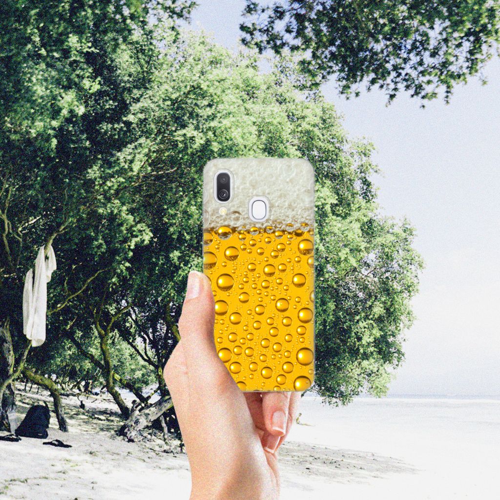 Samsung Galaxy A40 Siliconen Case Bier