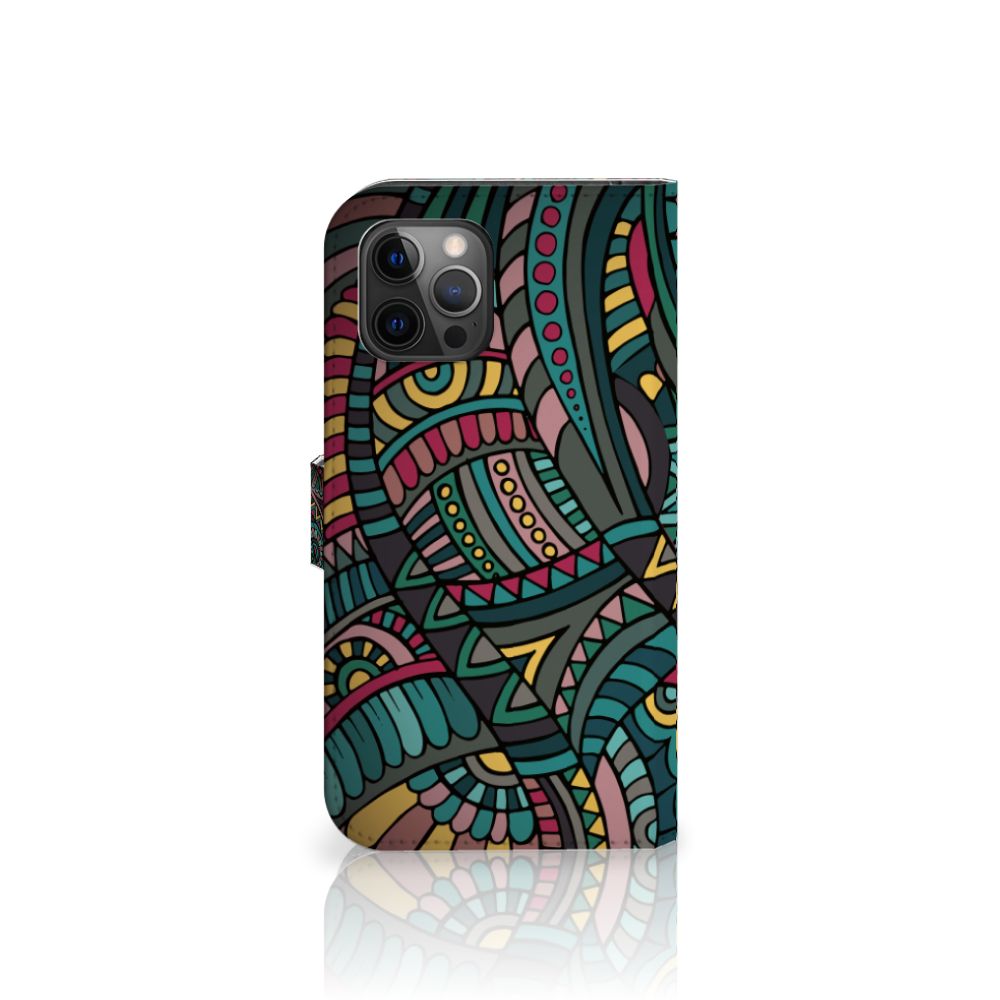 Apple iPhone 12 Pro Max Telefoon Hoesje Aztec