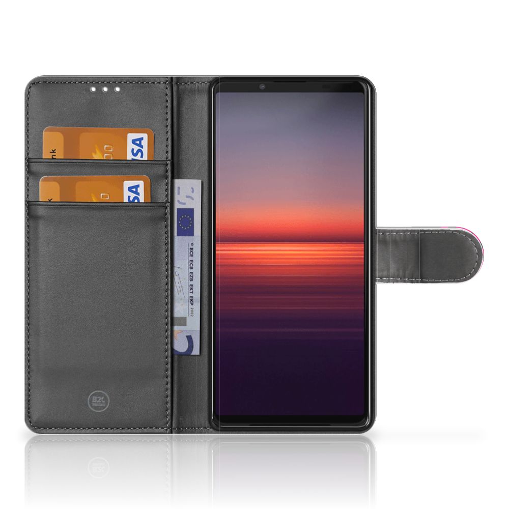 Sony Xperia 5II Hoesje met naam Woke Up - Origineel Cadeau Zelf Maken