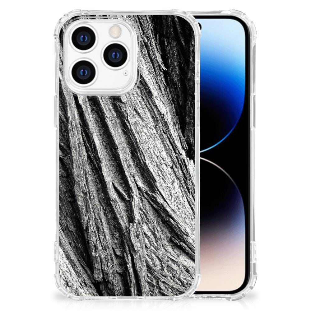 Stevig Telefoonhoesje iPhone 14 Pro Boomschors Grijs B2C Telecom