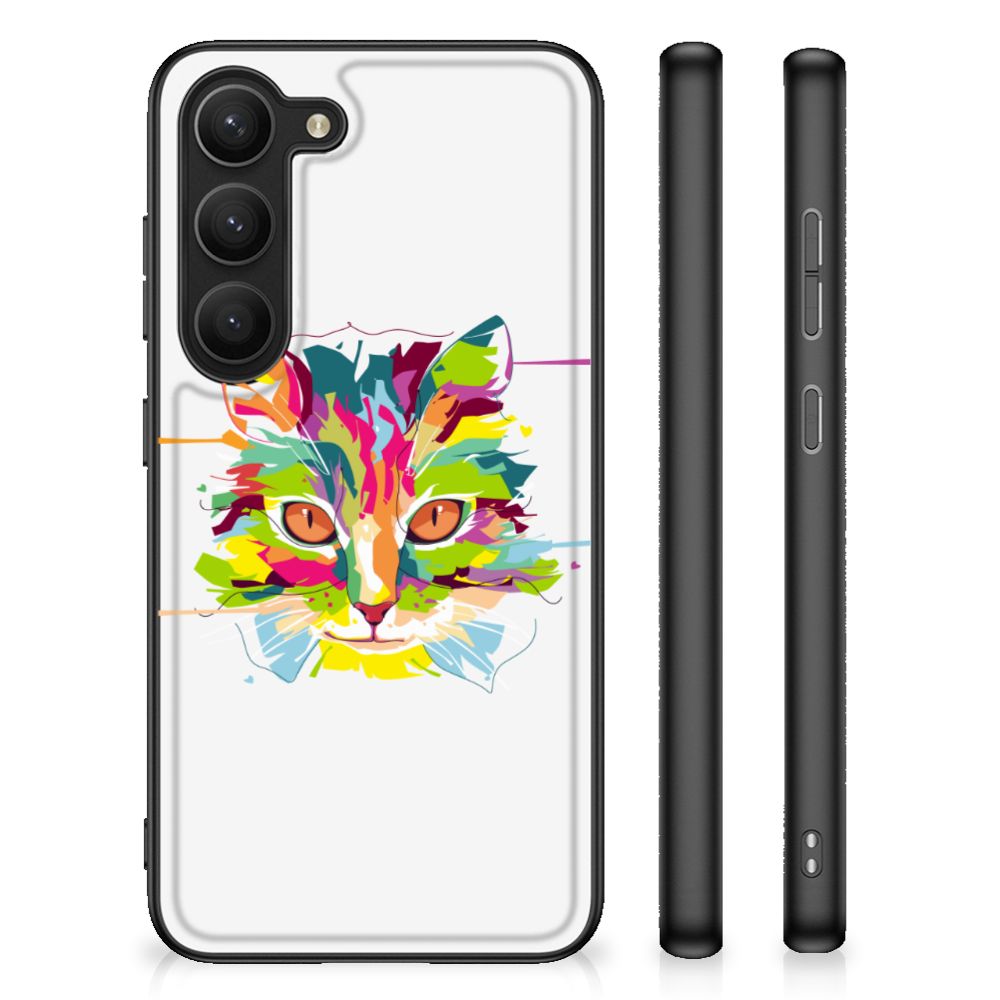 Samsung Galaxy S23 Hoesje Cat Color B2C Telecom