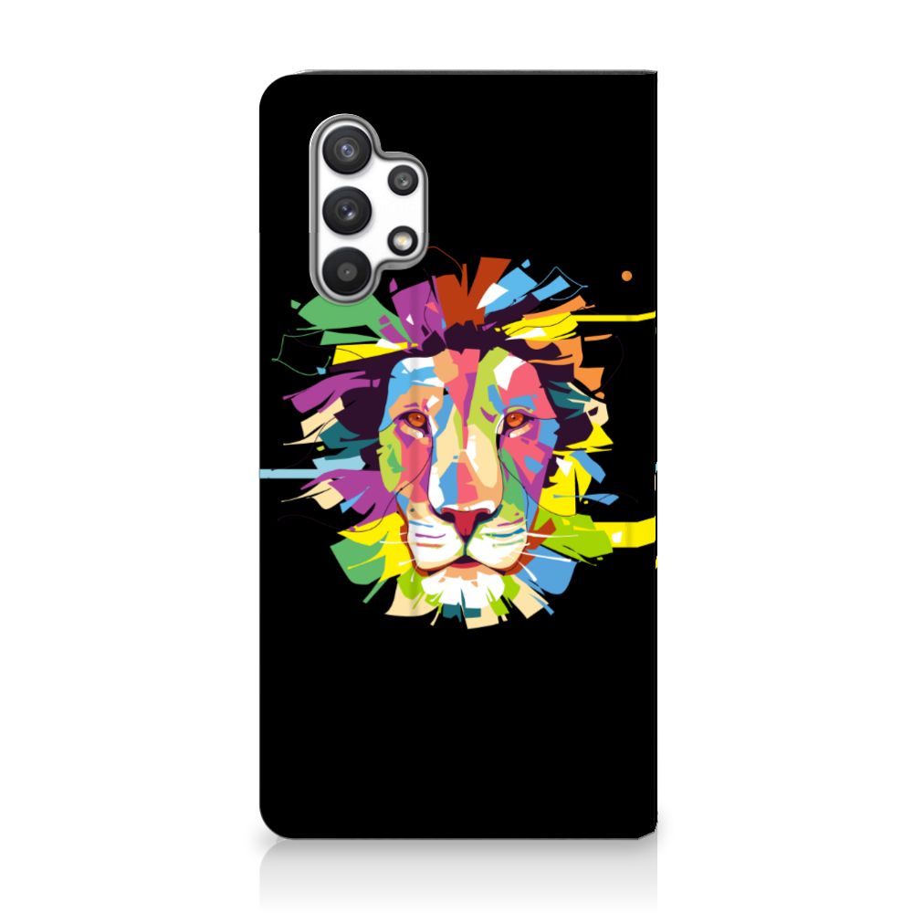 Samsung Galaxy A32 4G | A32 5G Enterprise Editie Magnet Case Lion Color - B2C Telecom