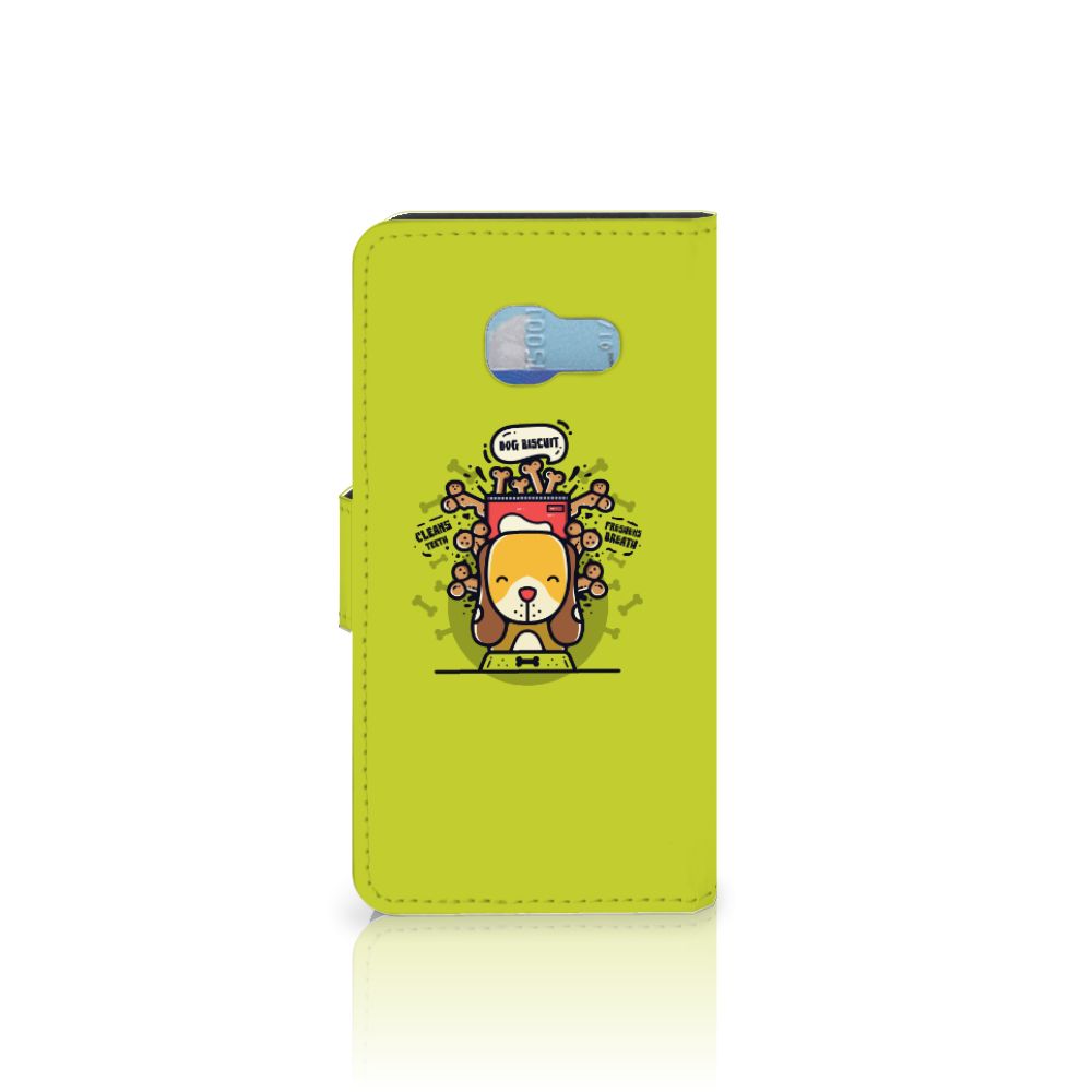 Samsung Galaxy A3 2017 Leuk Hoesje Doggy Biscuit