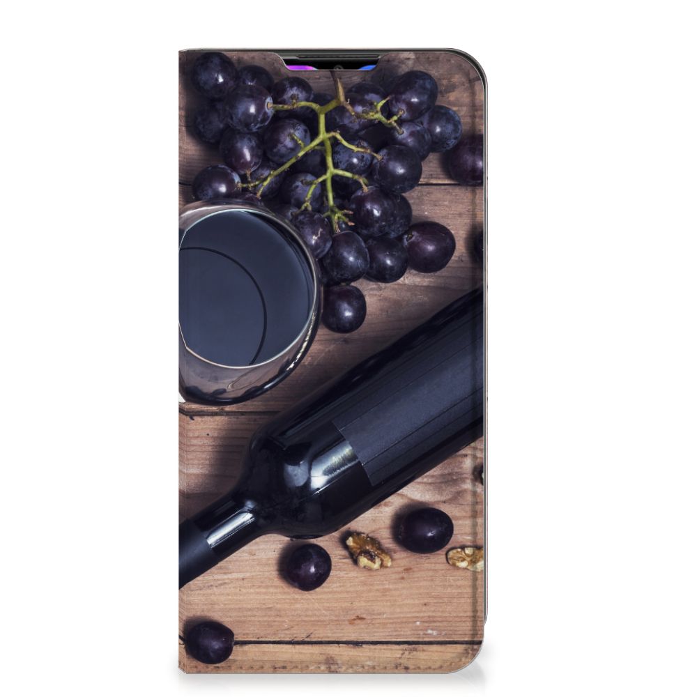 Xiaomi Redmi 9 Flip Style Cover Wijn - B2C Telecom
