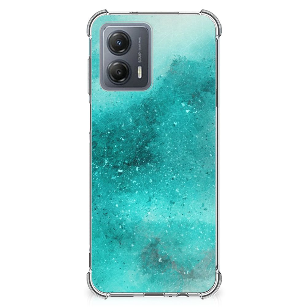 Back Cover Motorola Moto G53 Painting Blue