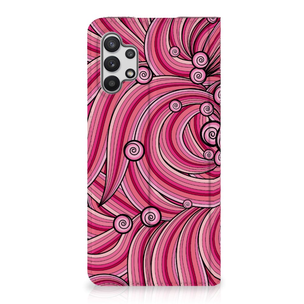 Samsung Galaxy A32 5G Bookcase Swirl Pink - B2C Telecom