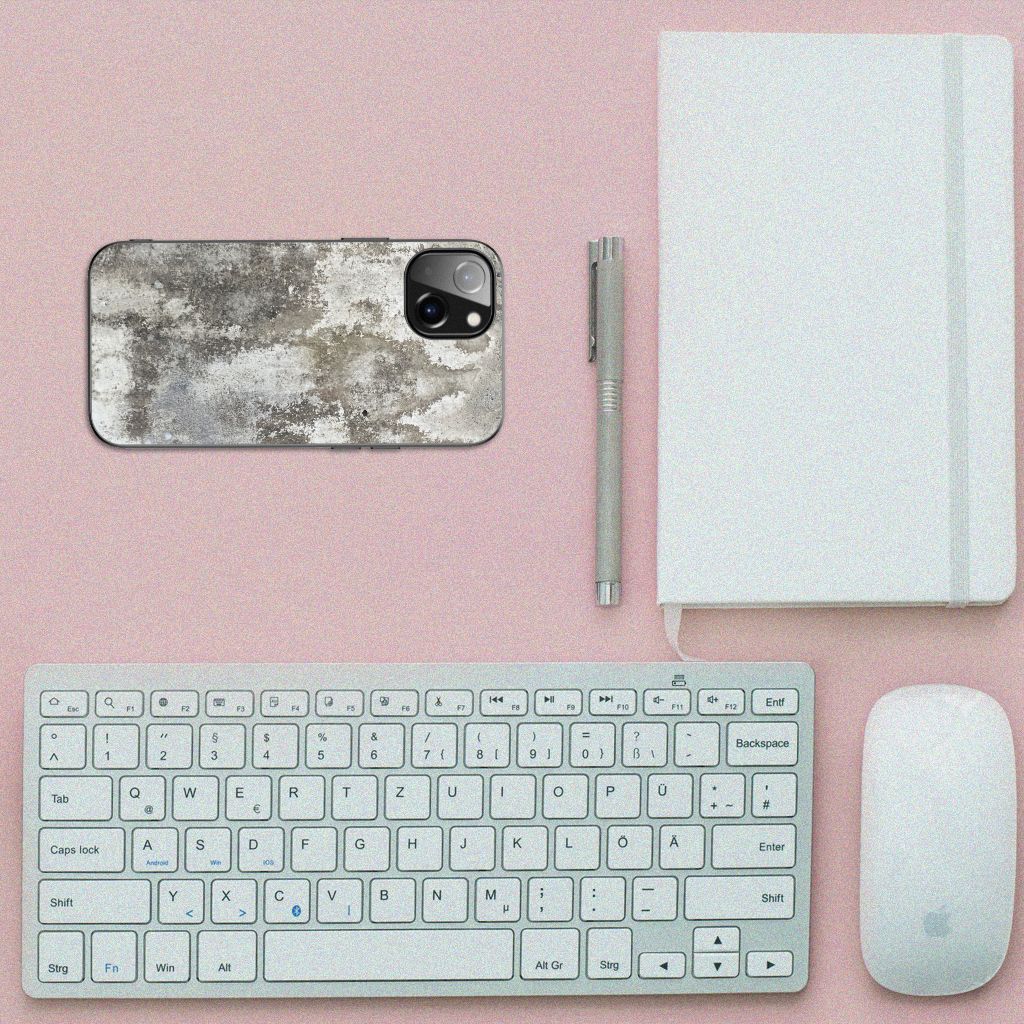 Apple iPhone 13 Marmeren Print Telefoonhoesje Beton Print B2C Telecom
