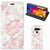 LG V40 Thinq Smart Cover Lovely Flowers