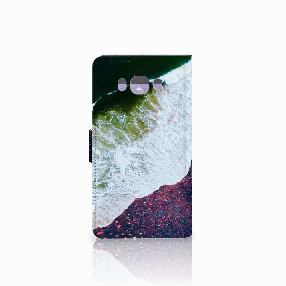 Samsung Galaxy J7 2016 Book Case Sea in Space