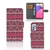 Samsung Galaxy A33 5G Telefoon Hoesje Aztec Paars