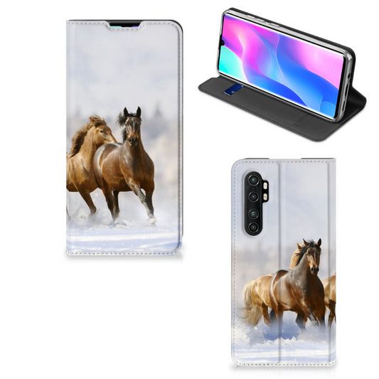 Xiaomi Mi Note 10 Lite Hoesje maken Paarden