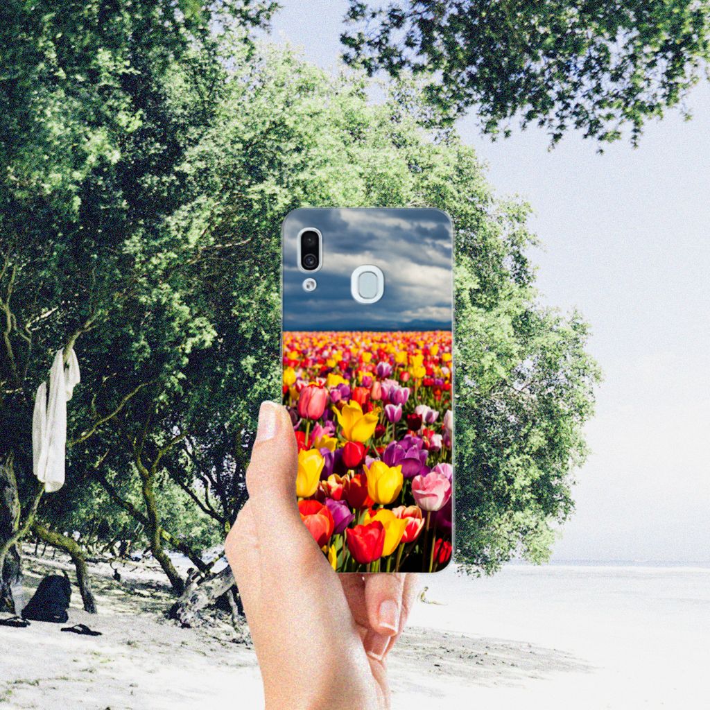 Samsung Galaxy A30 TPU Case Tulpen