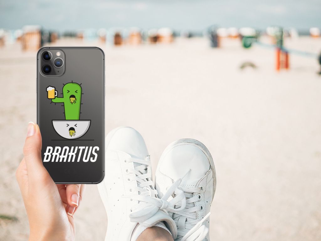 Apple iPhone 11 Pro Max Telefoonhoesje met Naam Braktus