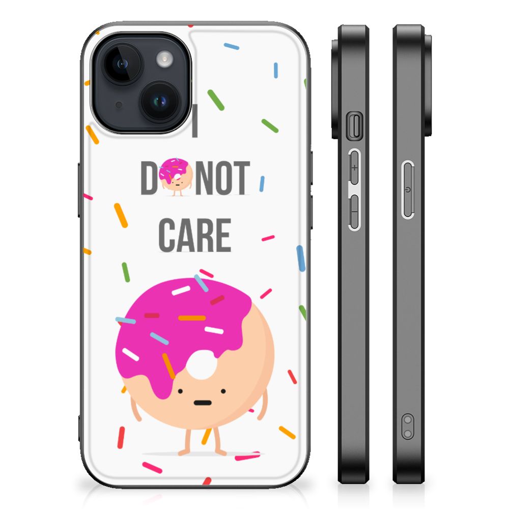 iPhone 15 Plus Back Cover Hoesje Donut Roze