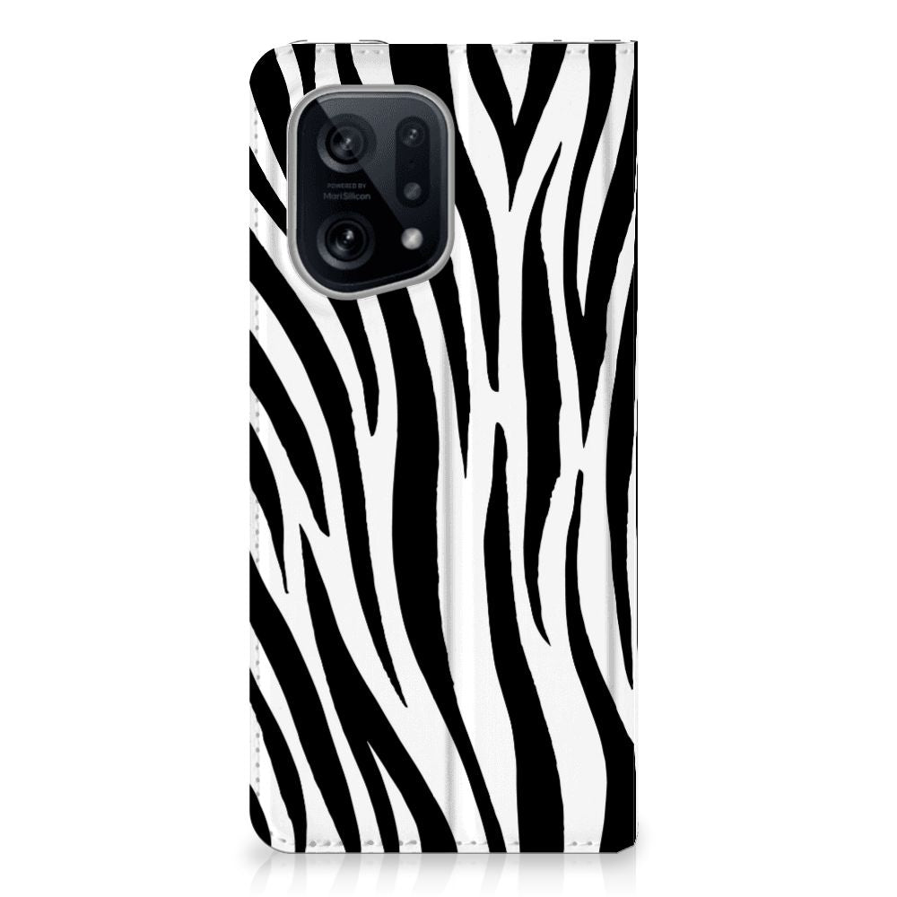 OPPO Find X5 Hoesje maken Zebra - B2C Telecom