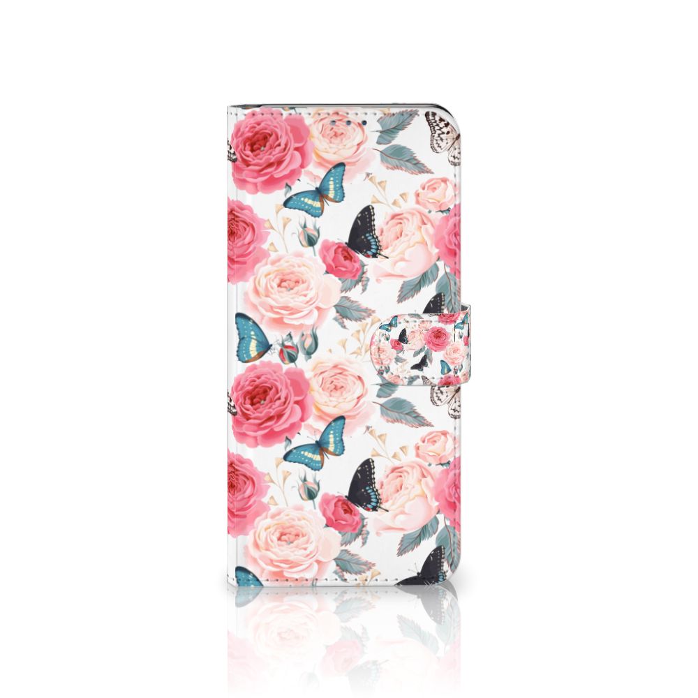 Motorola Moto G 5G Plus Hoesje Butterfly Roses