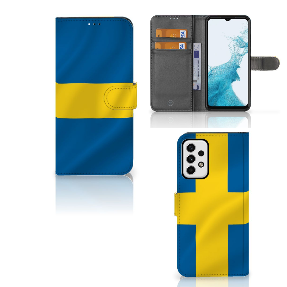 Samsung Galaxy A23 Bookstyle Case Zweden
