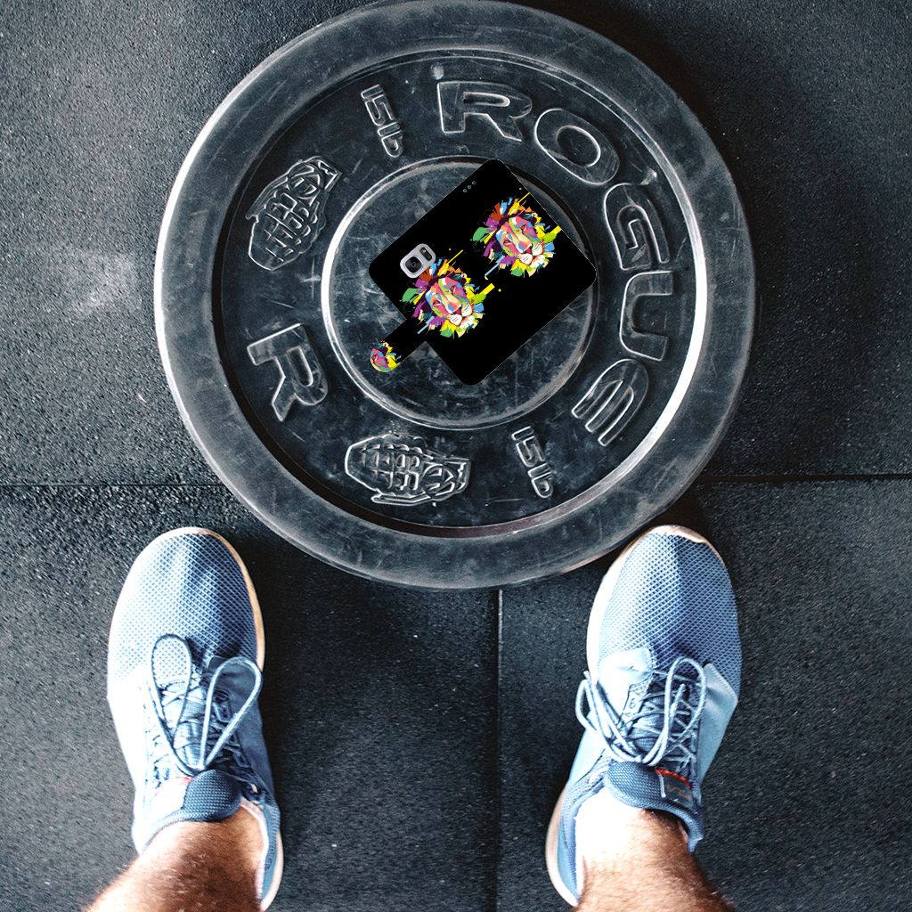 Samsung Galaxy S7 Leuk Hoesje Lion Color