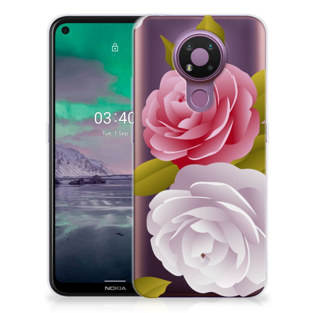 Nokia 3.4 TPU Case Roses B2C Telecom