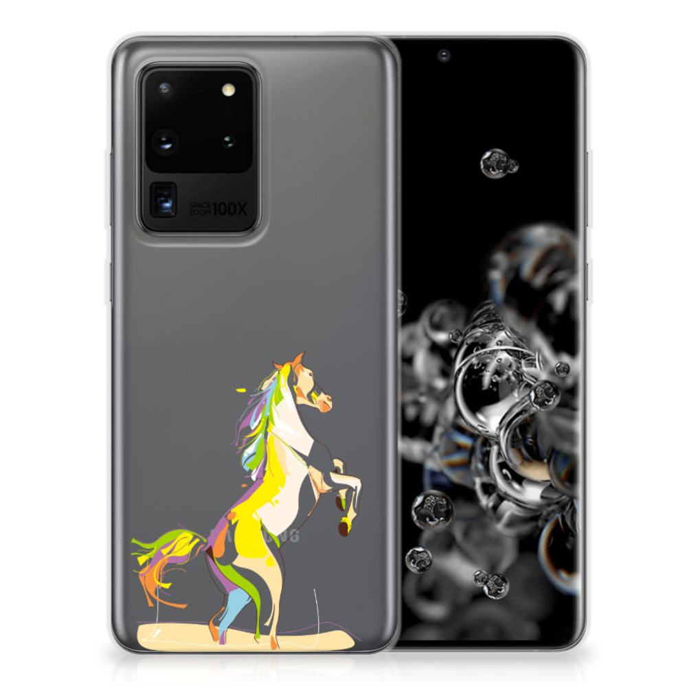 Samsung Galaxy S20 Ultra Telefoonhoesje met Naam Horse Color B2C Telecom