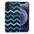 iPhone 12 | 12 Pro (6.1") TPU bumper Zigzag Blauw B2C Telecom