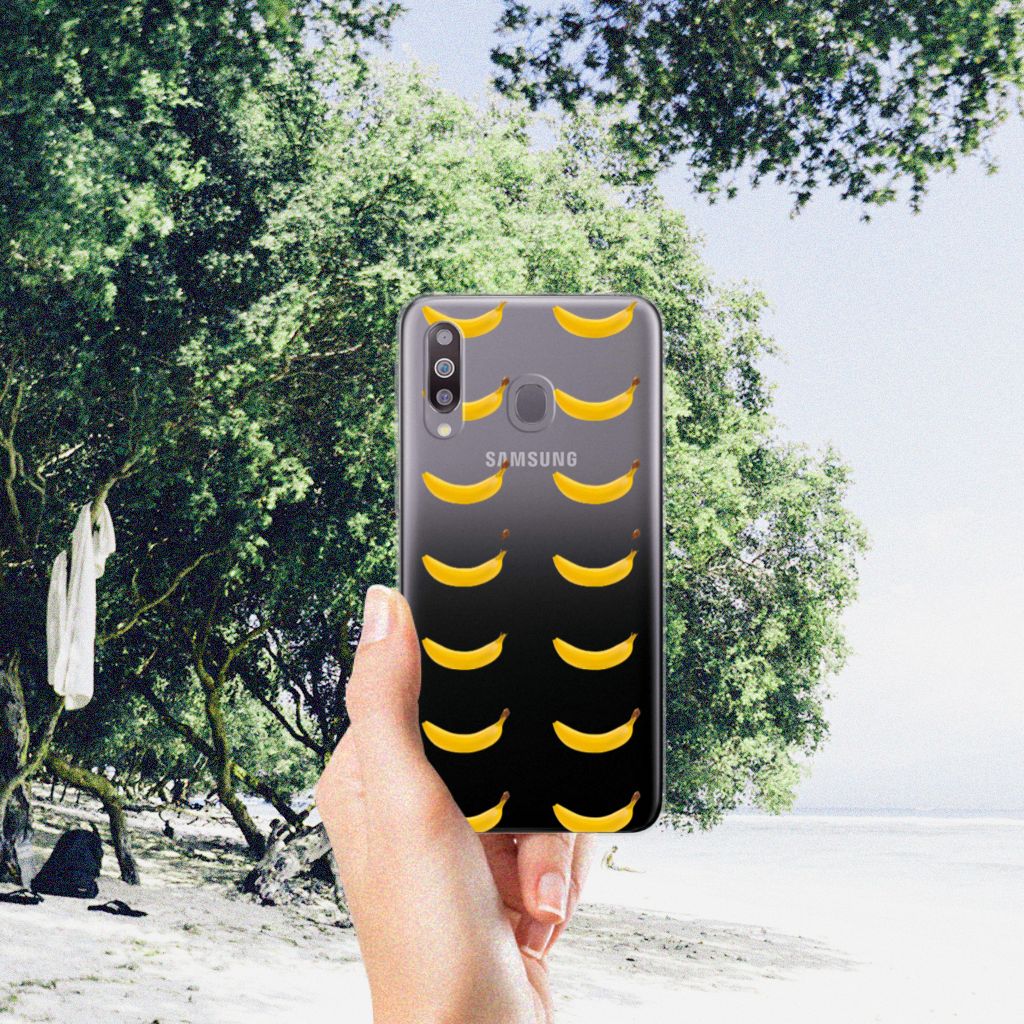 Samsung Galaxy M30 Siliconen Case Banana