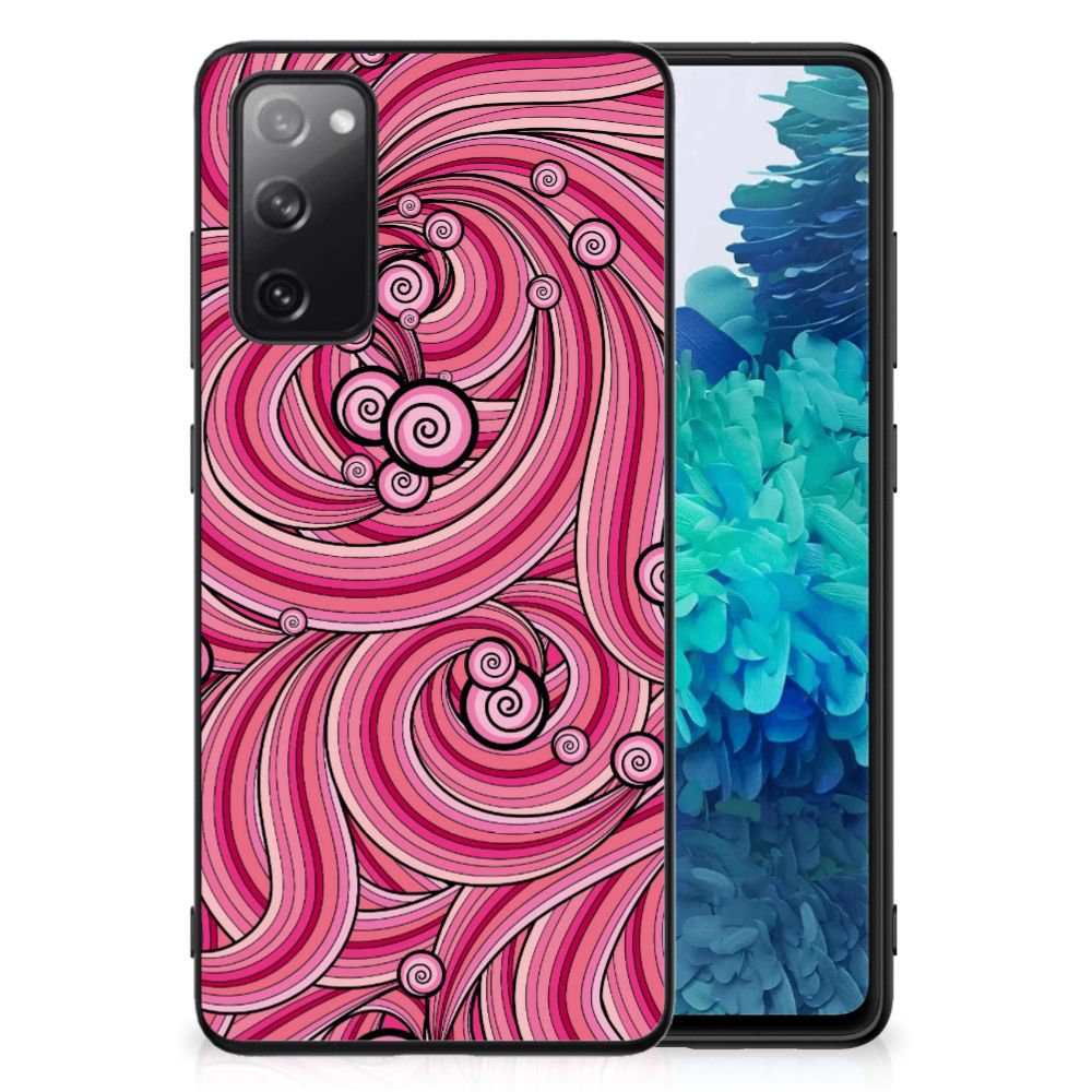 Samsung Galaxy S20 FE Leuk Telefoonhoesje Swirl Pink B2C Telecom