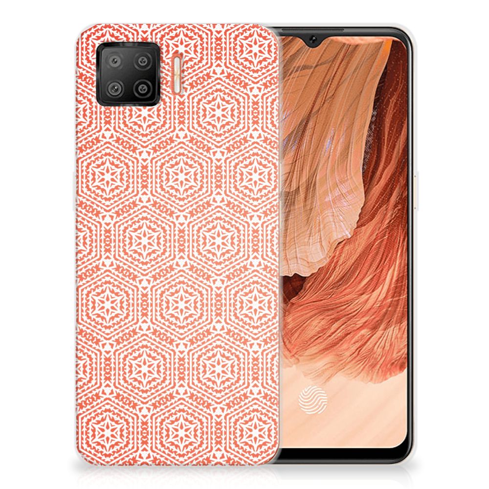 OPPO A73 4G TPU bumper Pattern Orange B2C Telecom