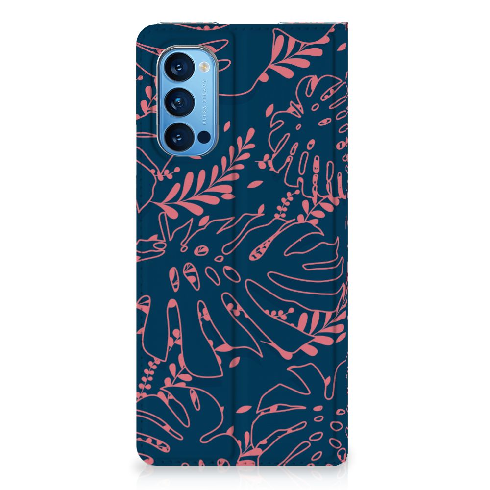 OPPO Reno4 Pro 5G Smart Cover Palm Leaves - B2C Telecom